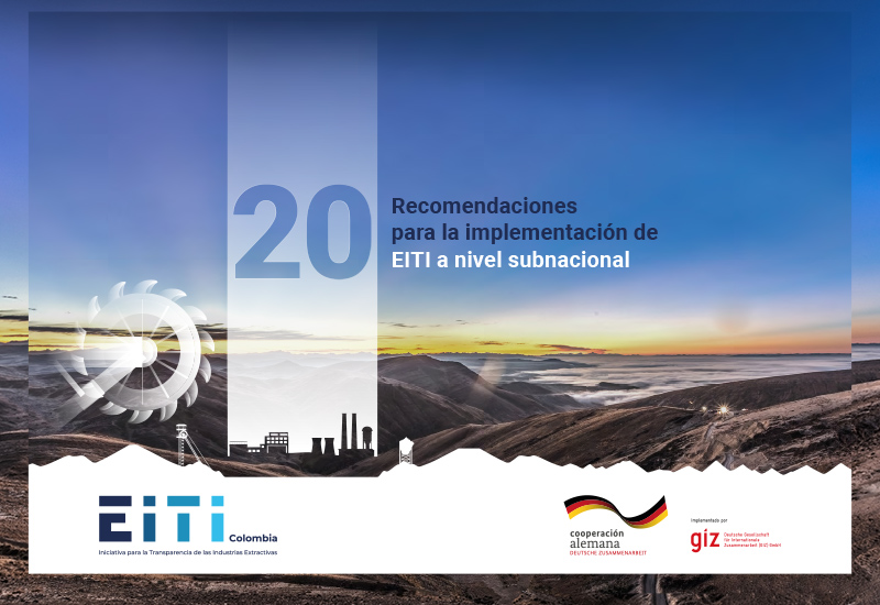 MinSus lanza documento resumen con “20 recomendaciones para la implementación de EITI a nivel subnacional