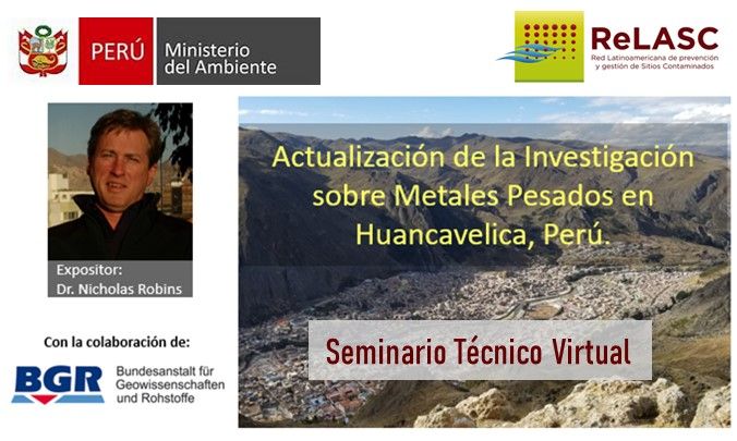 ReLASC realiza primer seminario técnico virtual sobre PAM en Huancavelica, Perú, con apoyo de BGR/MinSus