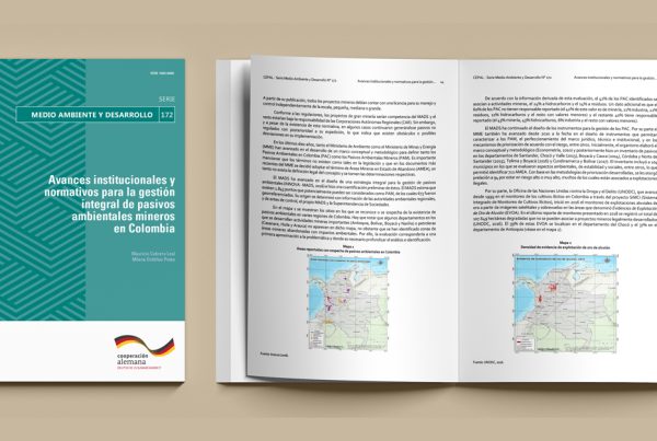Nueva publicación de CEPAL sobre los avances institucionales en la gestión de PAM en Colombia