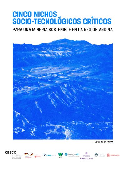 Cinco nichos socio-tecnológicos críticos para una minería sostenible en la región andina