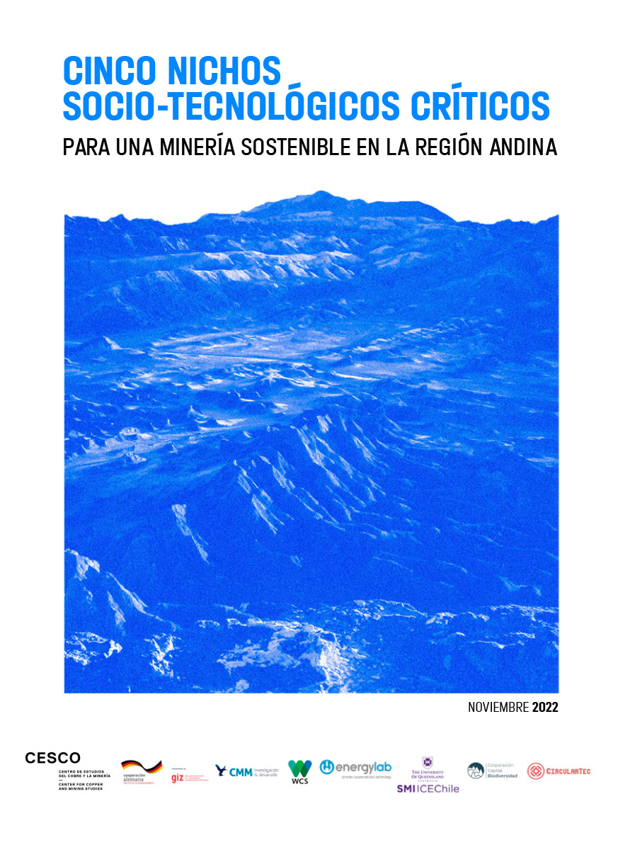 Cinco nichos socio-tecnológicos críticos para una minería sostenible en la región andina