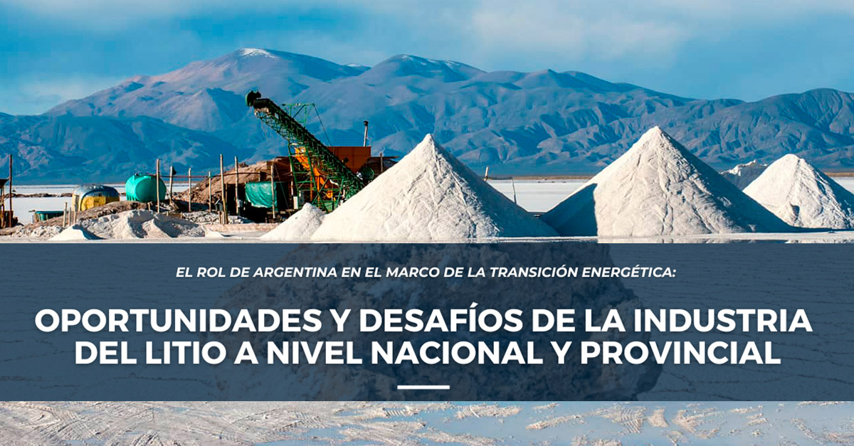 oportunidades y desafíos de la industria del litio a nivel nacional y provincial