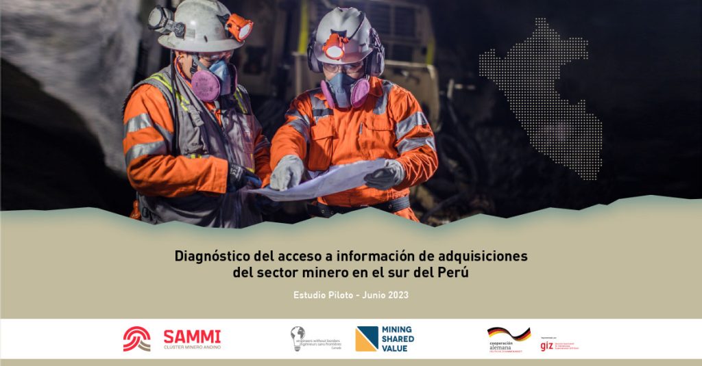 SAMMI, Mining Shared Value y MinSus presentan estudio piloto  sobre transparencia en adquisiciones del sector minero peruano