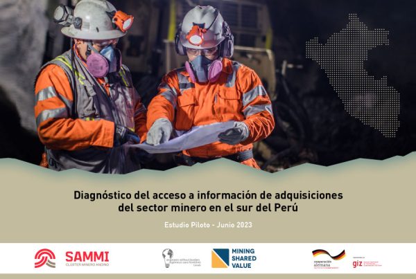 SAMMI, Mining Shared Value y MinSus presentan estudio piloto sobre transparencia en adquisiciones del sector minero peruano